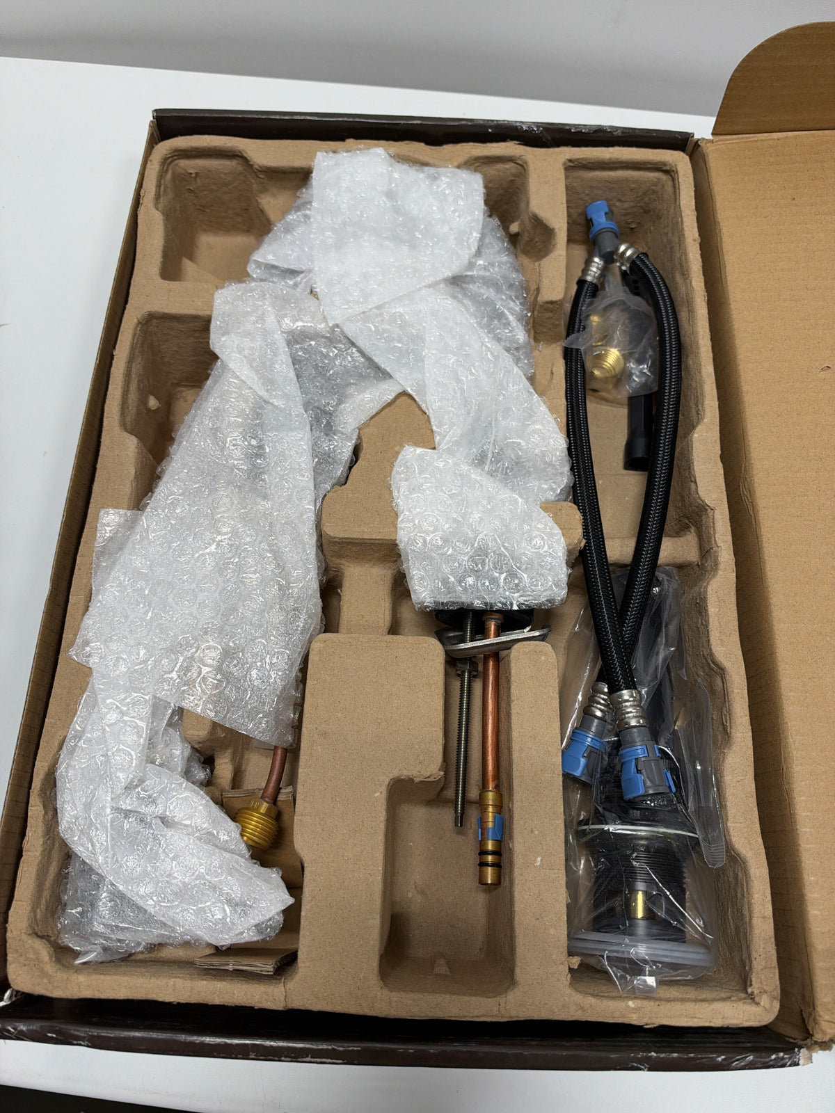 Signature Hardware Lexia 1.2 GPM Widespread Gooseneck Bathroom Faucet