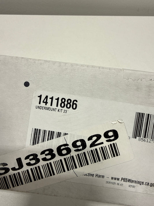 Kohler, 1411886, 23" Undermount Kit for Kitchen Sinks, N/A