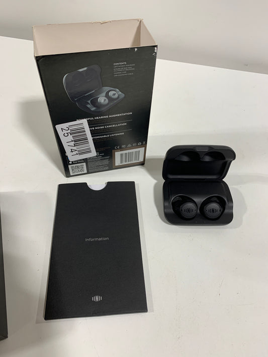 Used Nuheara - IQbuds 2 MAX Personal Hearing Amplifier - Black