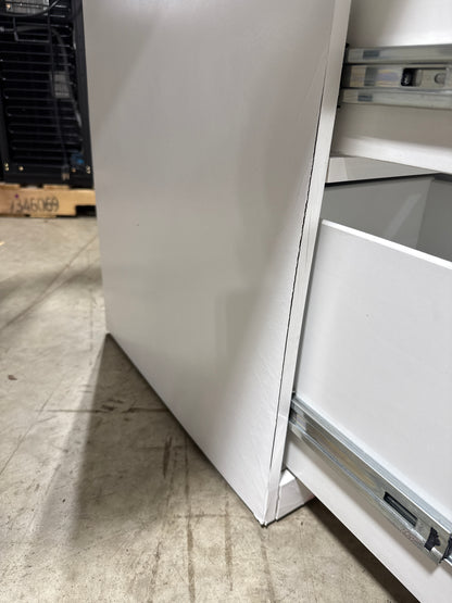 Used See Dec Tresanti Alexandra Vanity Table with LED Lighted Mirror