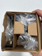Halifax Square Rose Single Cylinder Deadbolt SmartKey with 6AL Latch