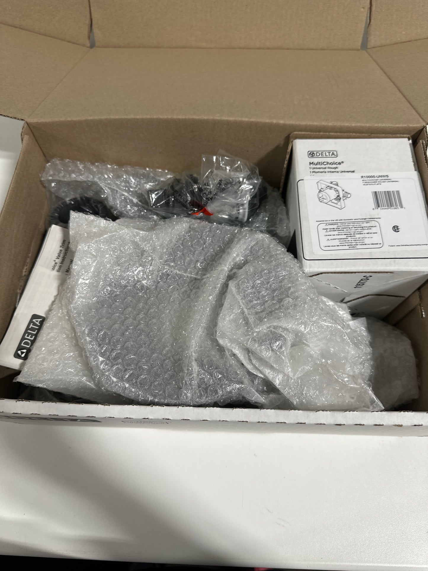 Saylor In2ition 1-Handle Wall Mount Tub and Shower Trim Kit in Matte Black (Valve Not Included)