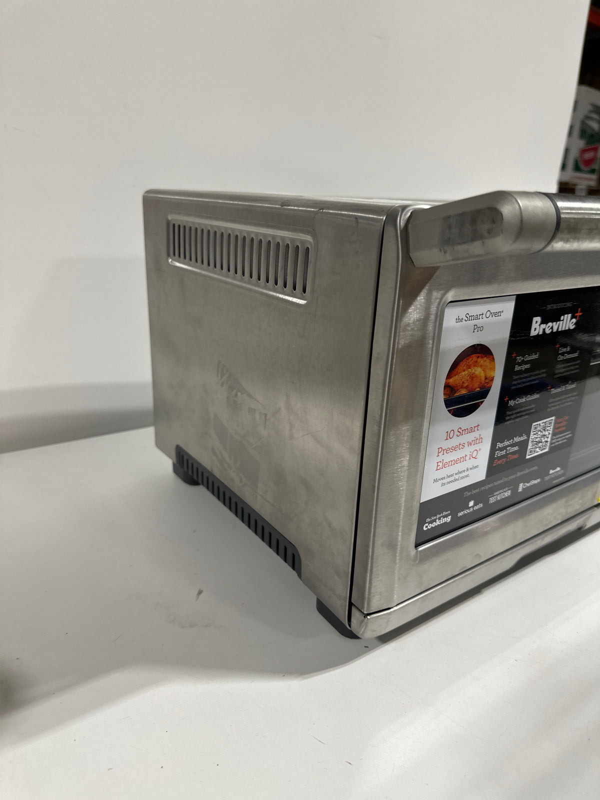 Breville Smart Oven Pro Convection Toaster Oven - 0.8 Cu. Ft./22.7L - Die Cast Stainless - *Kitchen Appliances