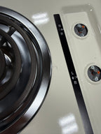 Scratch Summit 30’’ 4 Burner Electric Cooktop 230 Volt Coil Electric Cooktop Bisque- WEL05 - *Kitchen Appliances