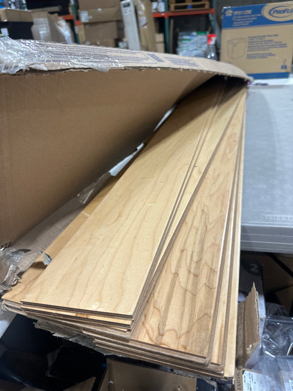Shaw Ocala SW590-00130 Maple Natural 5" x Random Lengths up to 58.5" Engineered Smooth Maple Hardwood Flooring