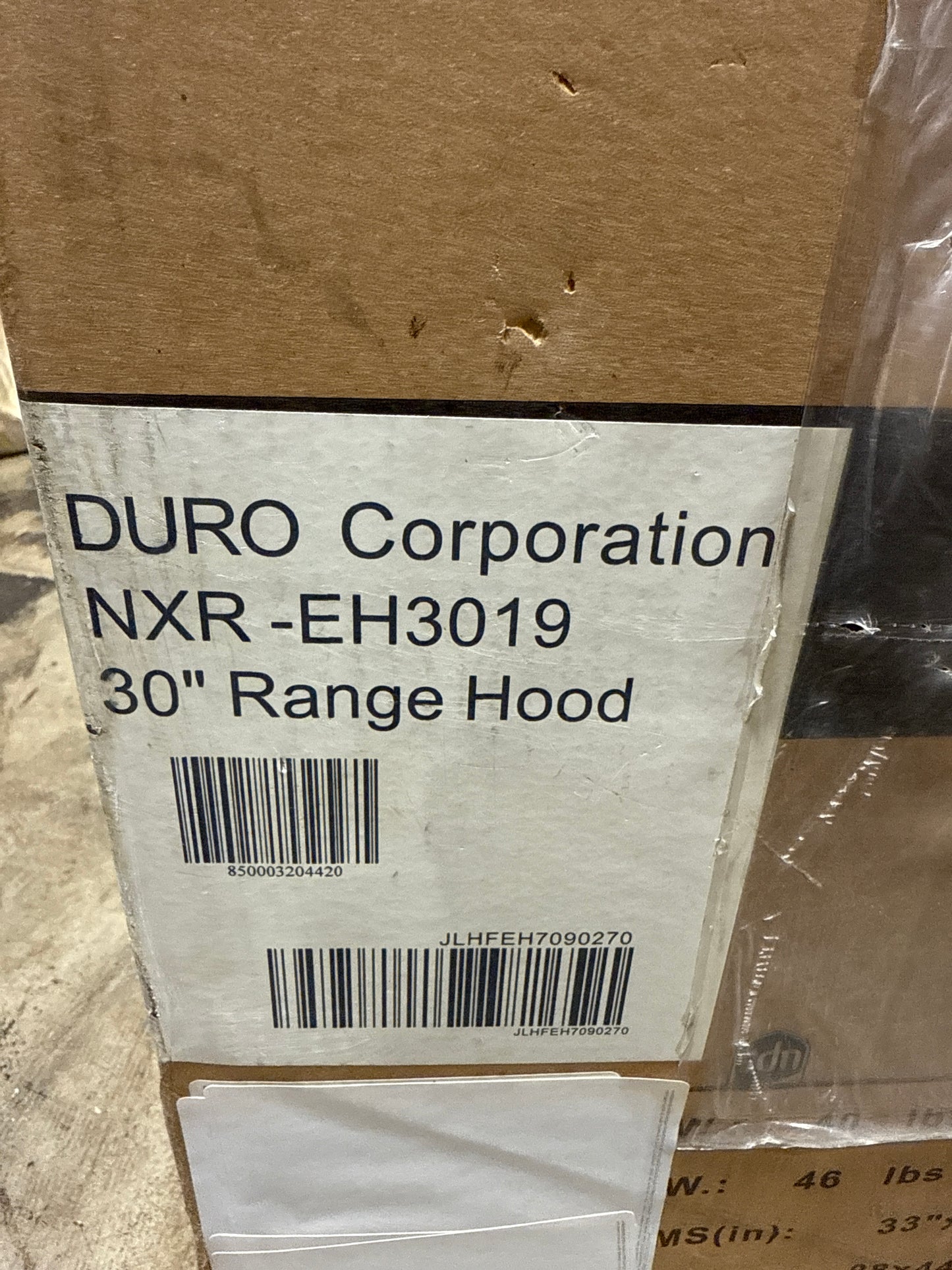 NXR 30 IN. 800 CFM Stainless-Steel Professional Under Cabinet Range Hood