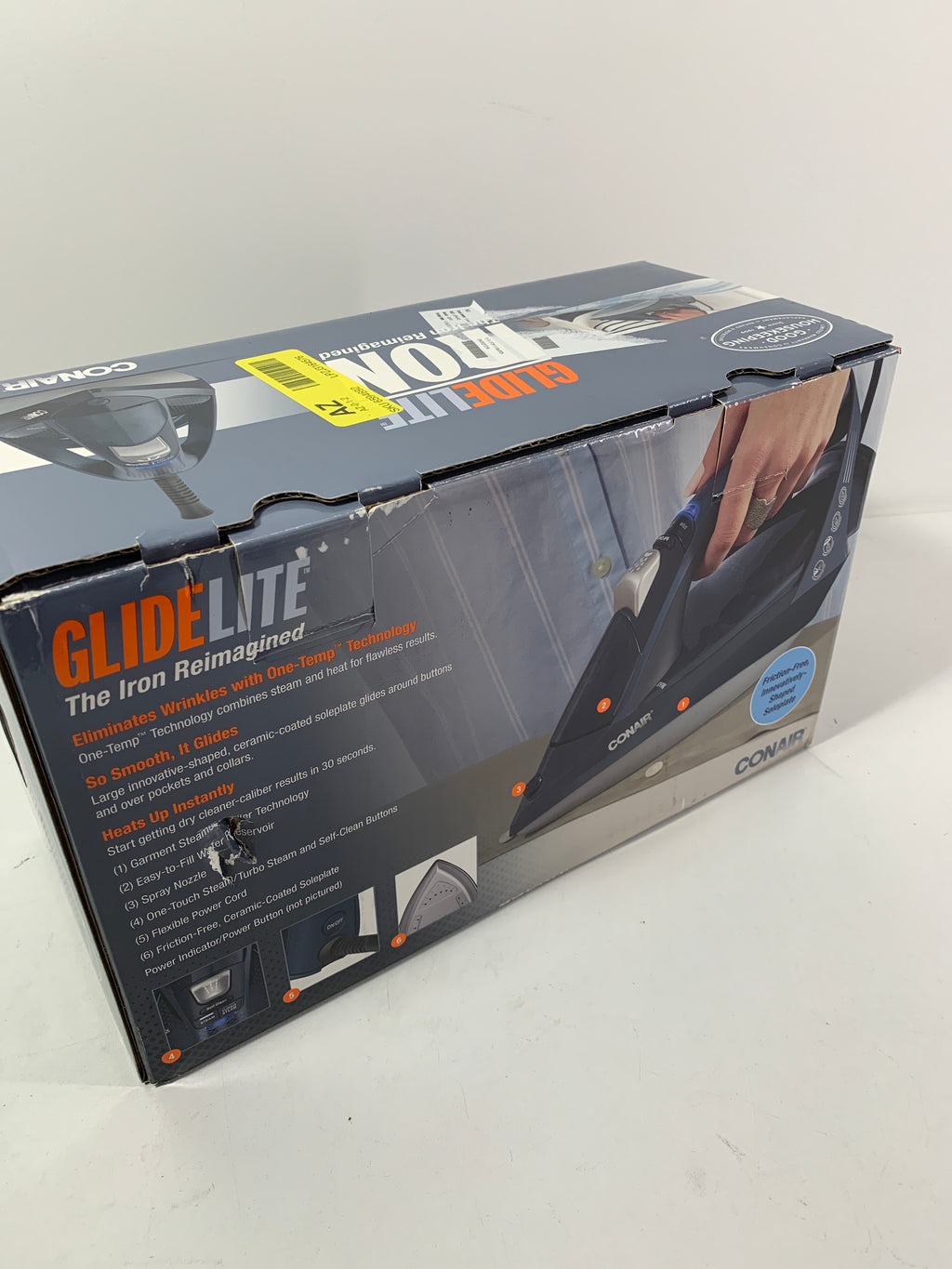 Conair GlideLite Iron-the Iron Reimagined W/ One-Temp Technology - *Health & Beauty