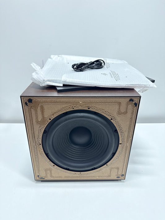 As Is JBL - Stage 200P 10-Inch Powered Subwoofer - Espresso