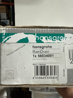 Hansgrohe 56034 RainDrain Rock Trim Flex 47-1/4’’ Cut to Size and Tileable Chrome - *Plumbing