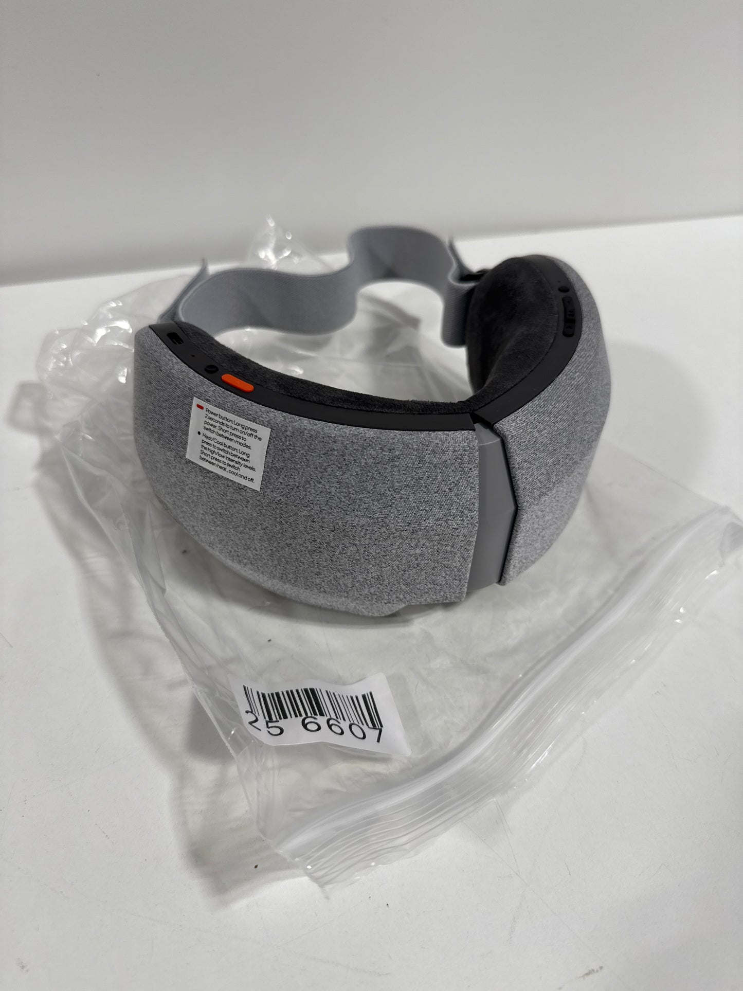 No Cord Sharper Image RealTouch Eye Mask Electric Hot+Cold Massager