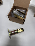 Emtek Rectangular Style Brass Modern Single Cylinder Deadbolt Model: 8468US7