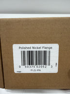 INSINKERATOR Sink Flange for Garbage Disposal, FLG-PN, Polished Nickel