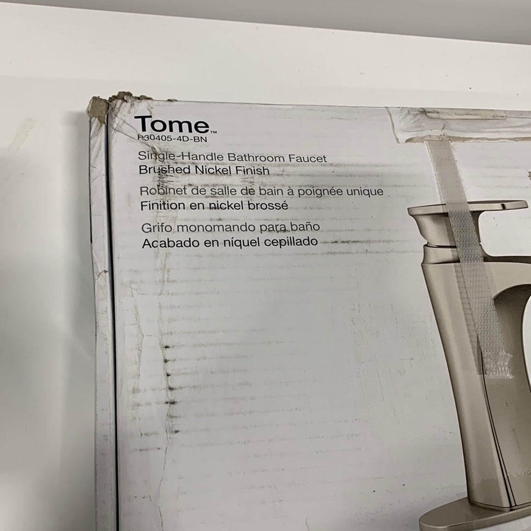 Kohler TOME Single Handle Bathroom Faucet Brushed Nickel