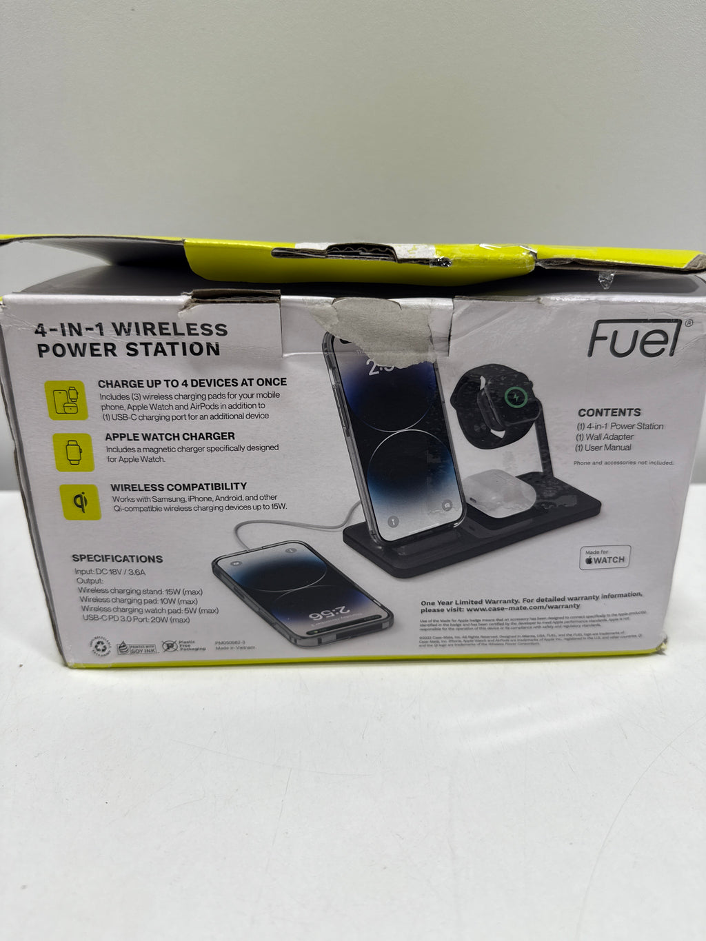 See Desc FUEL Power Station - Wireless Charger - *Headphones & Tech Accessories