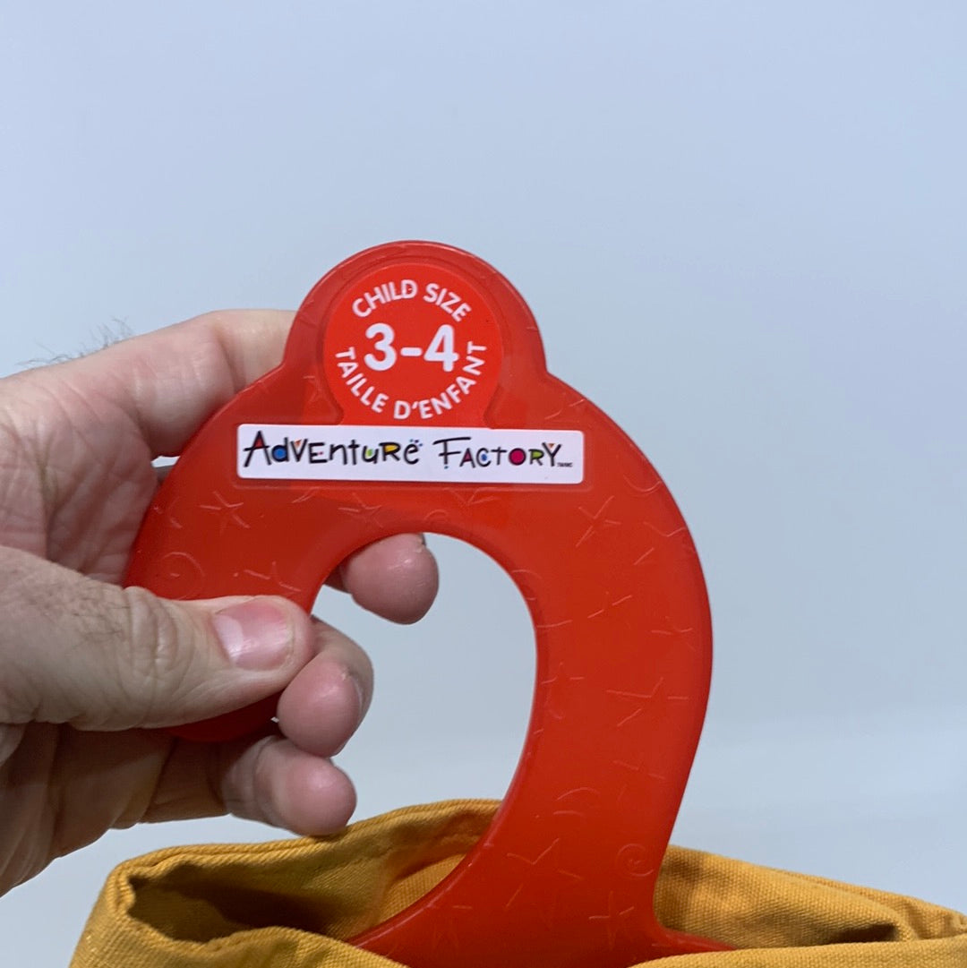 Adventure Factory - Firefighter Child Costume 3-4