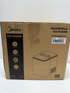 Midea Countertop Bullet-Ice Maker, 26.5 lb. with Two Ice Sizes
