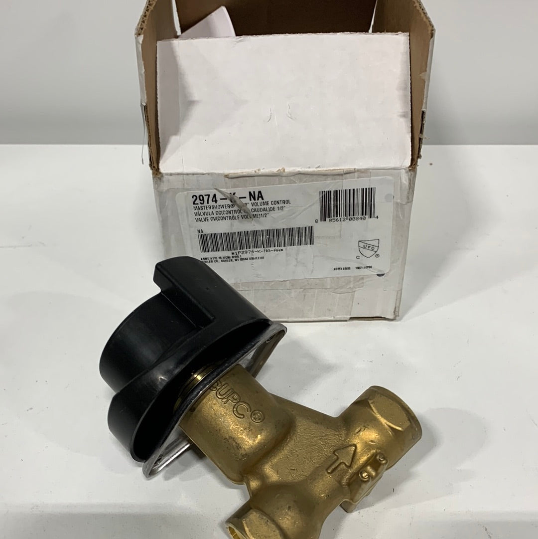 KOHLER MasterShower 1/2 in. Volume Control Valve, Brown