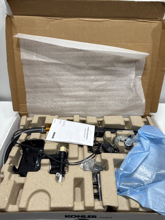 Kohler K-22068-BL Graze Kitchen Sink Faucet, Matte Black