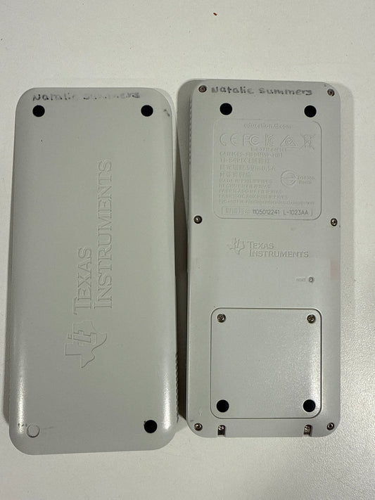 Used Texas Instruments 84 Plus CE Graphing Calculator - Black