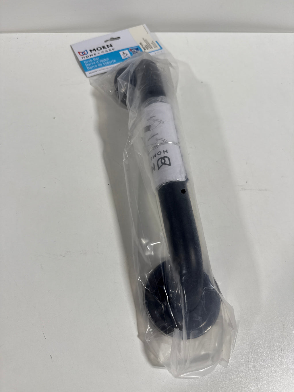Moen Home Care Stainless 12" Concealed Screw Grab Bar - Matte Black