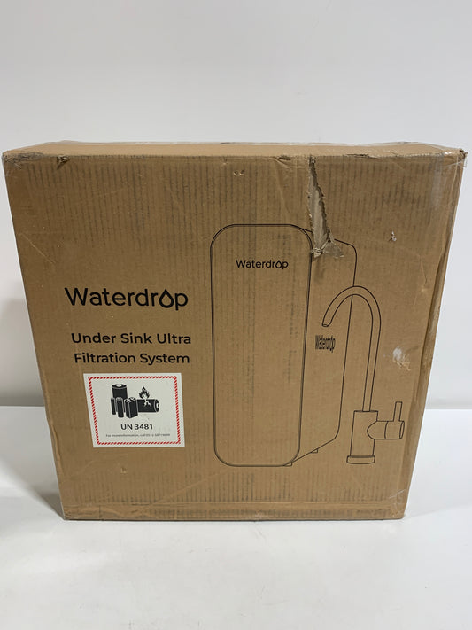 Waterdrop - Ultra Filtration Under Sink Water Filter System - White