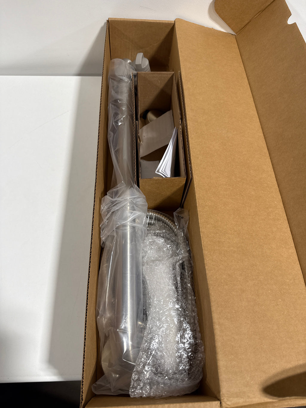 Moen Capstone 24’’ 1.5 GPM Multi-Function Handheld Handshower with Slidebar in Brushed Nickel 40124BN - *Plumbing