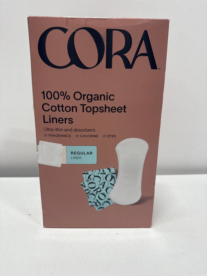 Cora 100% Organic Cotton Topsheet Liners 150 Count