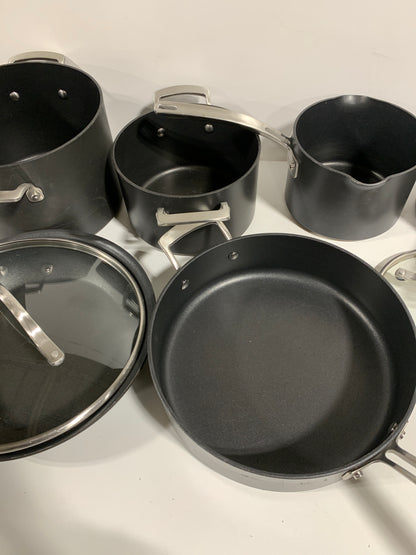 Used Kirkland Signature 12-piece Hard Anodized Cookware Set