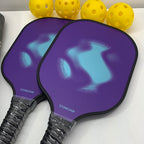 STONESAM Pickleball Paddles Bundle Set of 2 Carton Fiber & Honeycomb Hybrid Control & Power Pickle Ball Racket