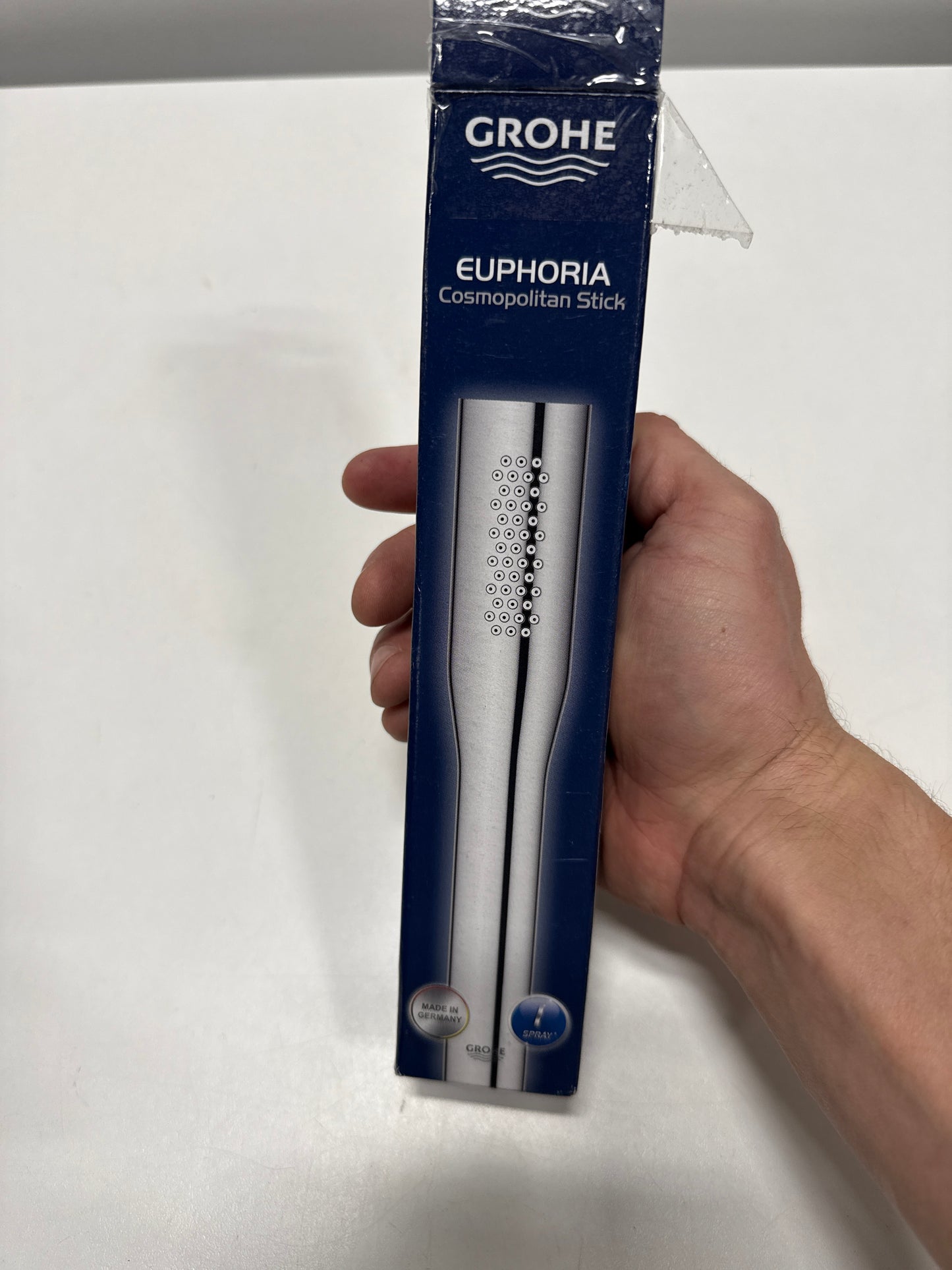 Grohe 26466 Euphoria Cosmopolitan 1.75 GPM Single Function Hand Shower Starlight Chrome