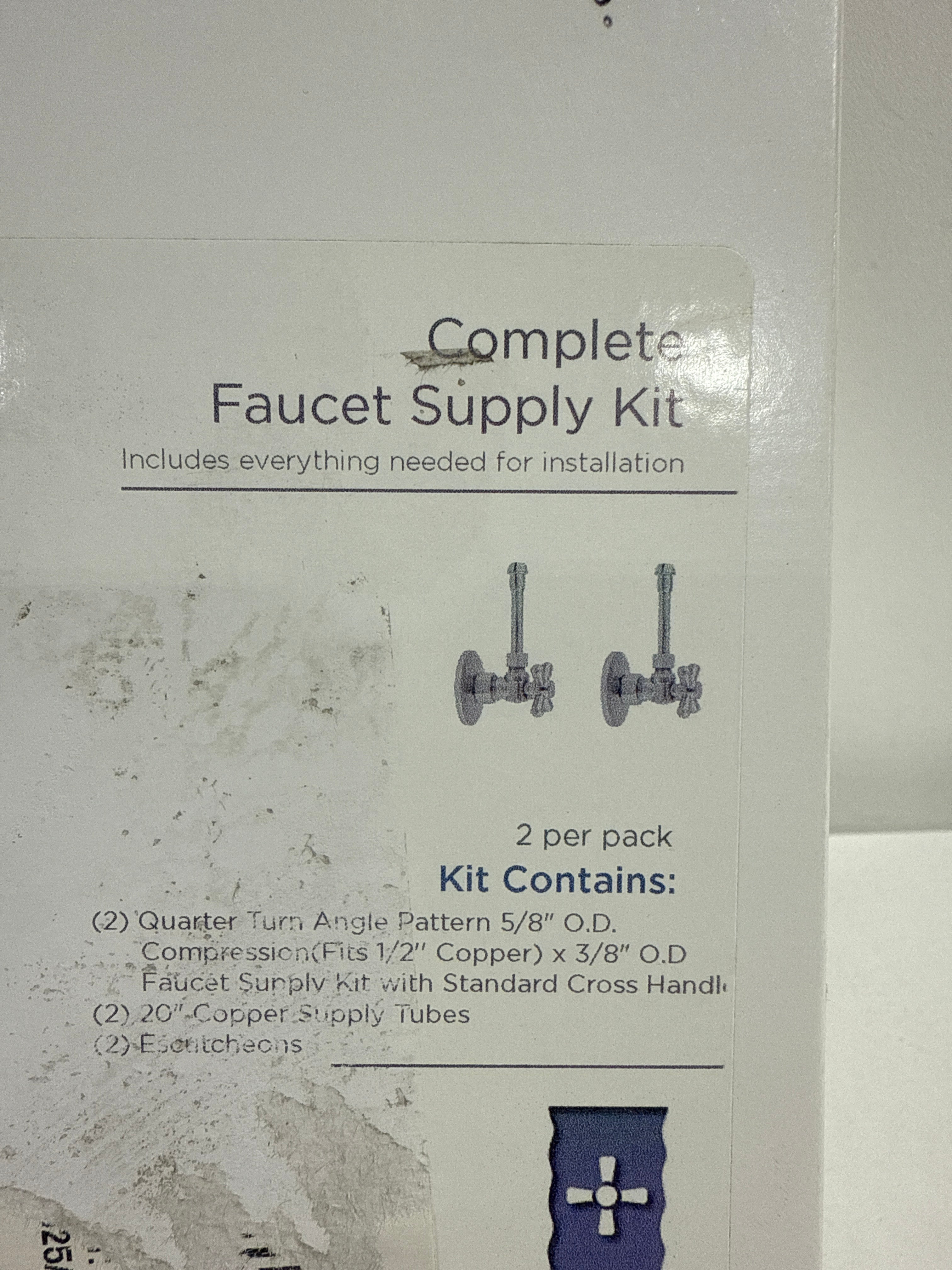Jaclo 621-62-ORB 5/8’’ OD x 3/8’’ OD Faucet Supply Kit Oil Rubbed Bronze - *Plumbing