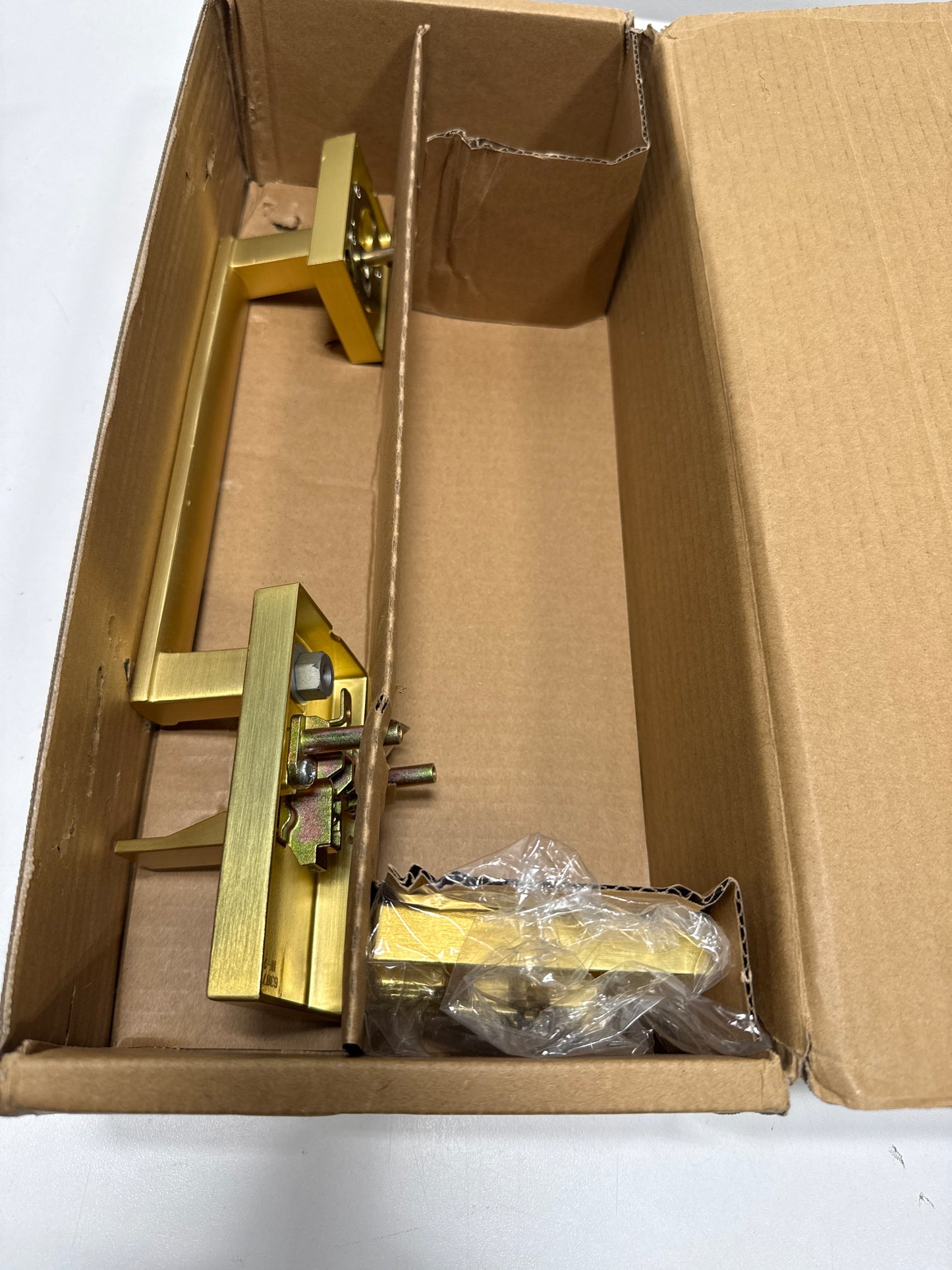 Kwikset 819Sce-Lip San Clemente Dummy Handleset Exterior Only - Brass