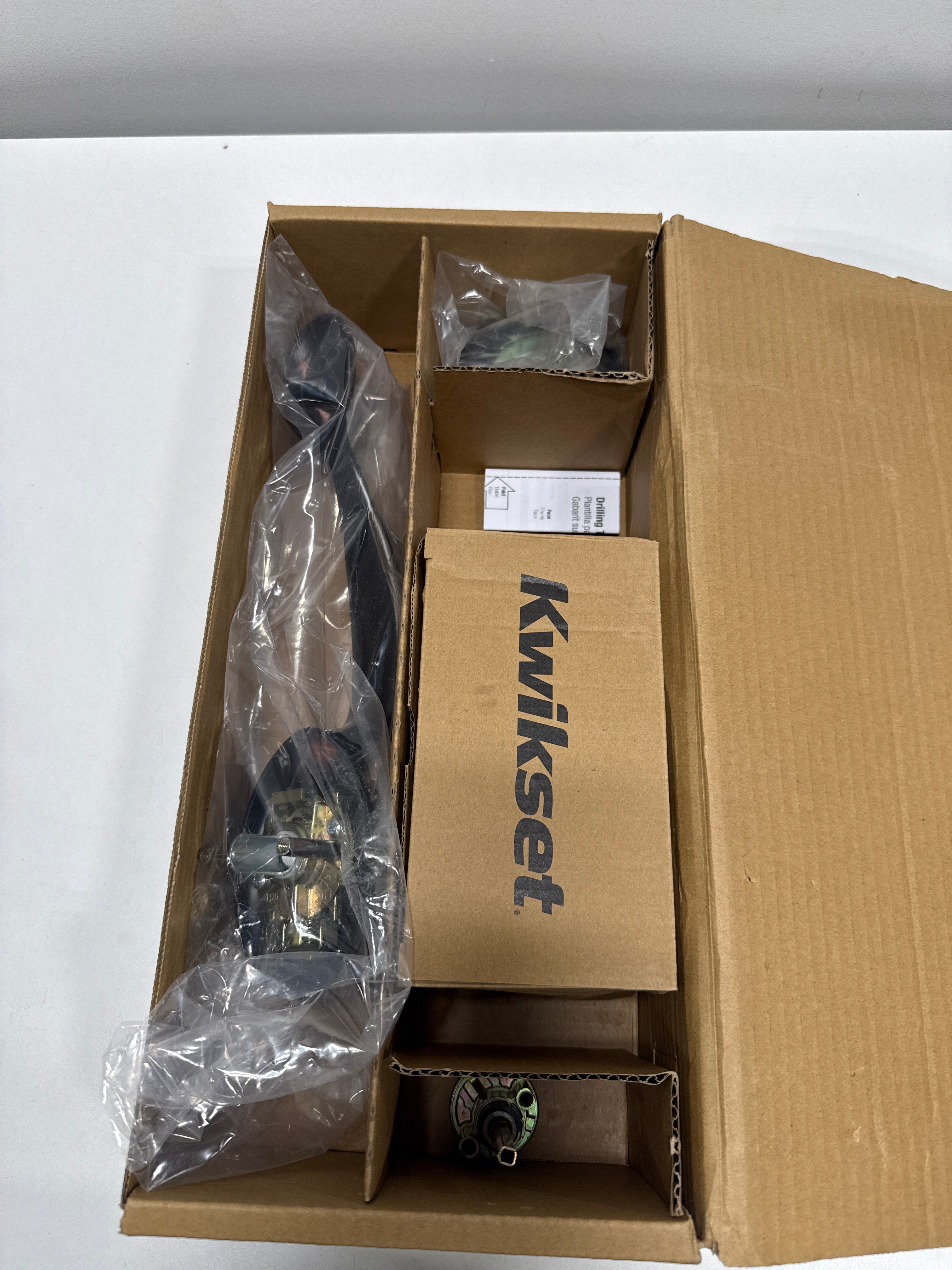 Kwikset 687DALIP-11PS Dakota Handleset in Venetian Bronze