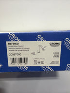 Grohe 20 597 Defined 1.2 GPM Widespread Bathroom Faucet with Pop-up Drain Assembly