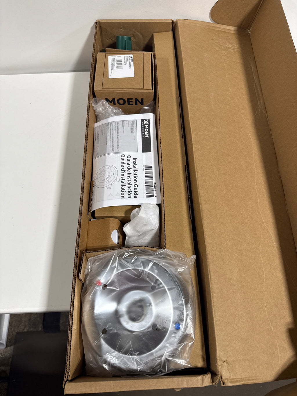 Moen 8342EP15 Commercial Posi-Temp Eco Performance Pressure Balancing Shower System 1.5 gpm Chrome - *Plumbing