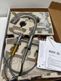 Delta 2384L-Dst Renaldi 1.8 GPM Bridge Kitchen Faucet - Lumicoat Arctic Stainless