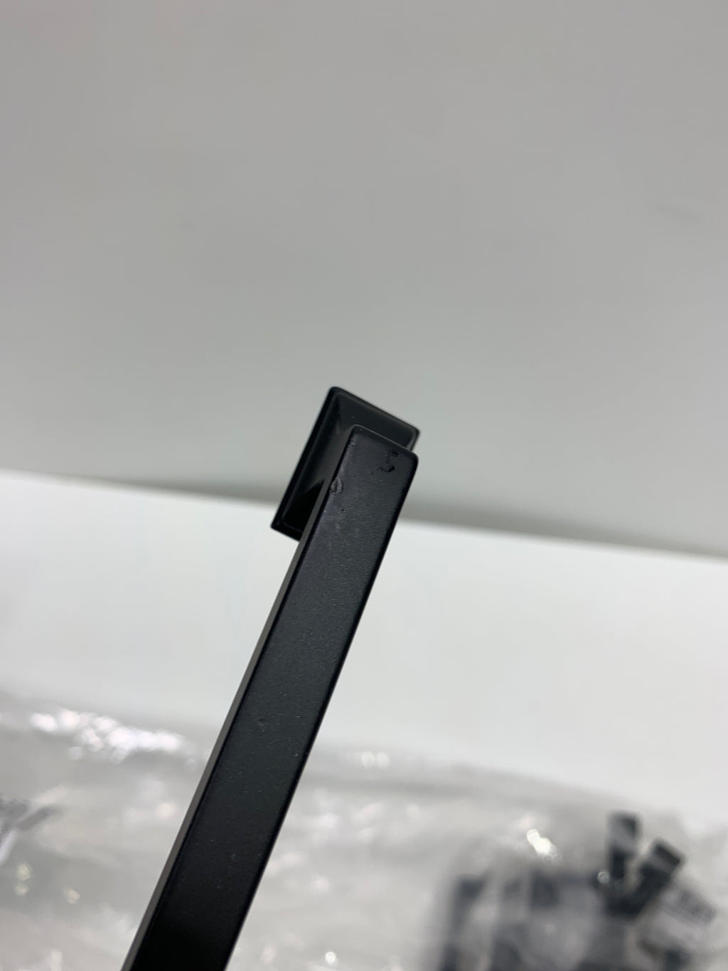 7 - Scratch Hickory Hardware P3238-MB 12 in. Center to Center Bridges Collection Pull Matte Black Finish - *Tools