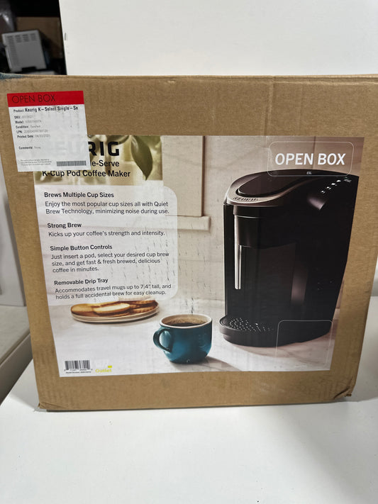 Keurig K-Select K80 5-Cup Programmable Coffee Maker, Black