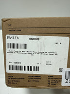 Emtek - Multi Point C3 Non-Keyed Fixed Handle OS Operating Handle IS Rectangular Style 2’’ x 10’’ Durango Lever RH FB