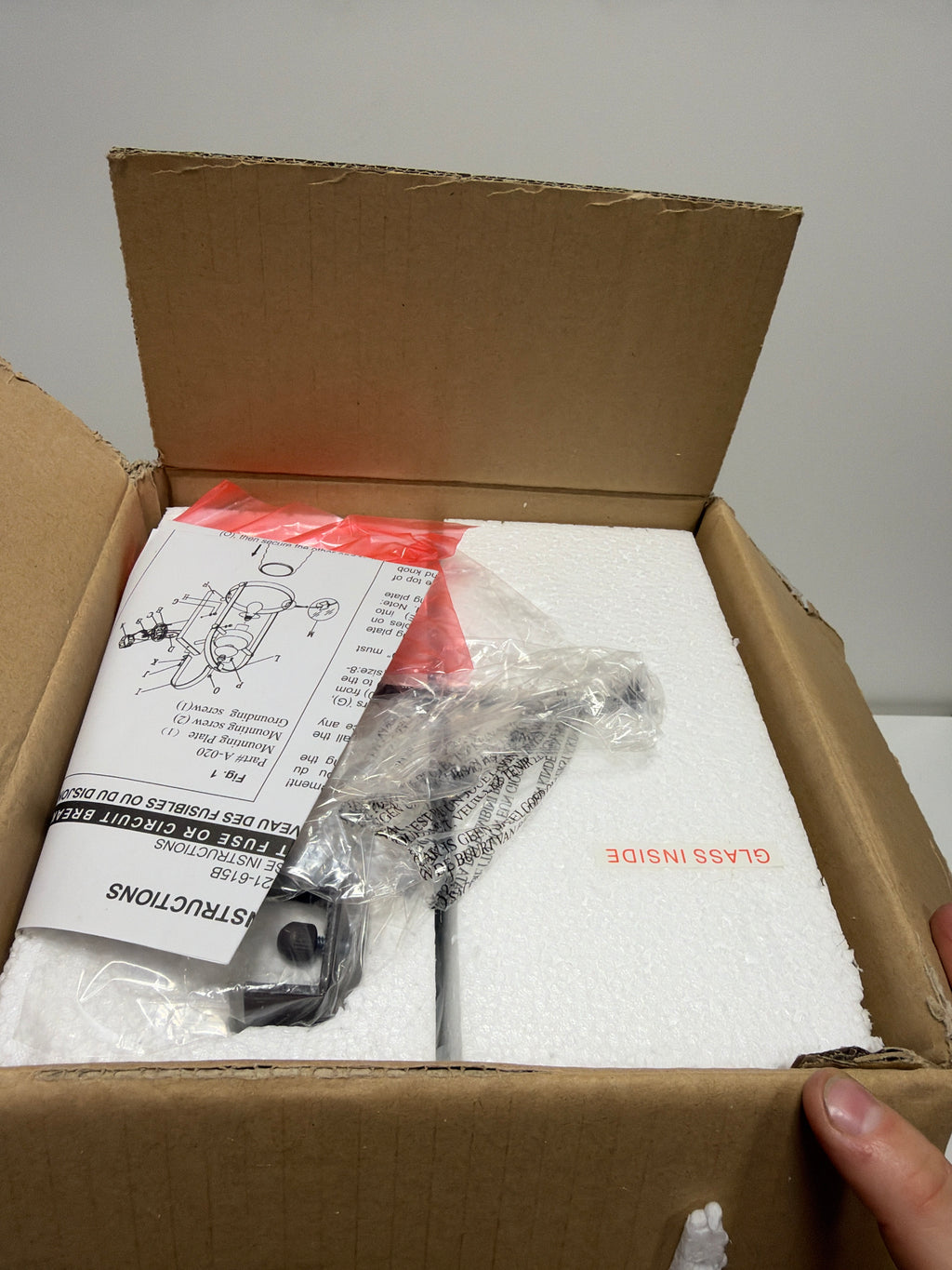 The Great Outdoors 72621-615B Sycamore Trail 1 Light 13" Tall Outdoor Wall Sconce with Clear Stripe Glass Dorian Bronze Outdoor Lighting Wall Sconces