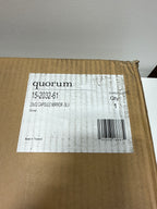 Quorum International 15-2032 Capsule 20" W X 32" H Modern Oval Metal Framed Bathroom Wall Mirror Silver