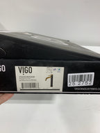 VIGO Lexington 10’’ H Single Handle Single-Hole Bathroom Vessel Faucet in Matte Gold and Carbon Fiber-VG03028MGMB