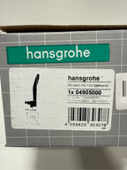 hansgrohe Raindance Select S Adjustable 5-inch Handheld Shower Head Set Modern 3 Spray PowderRain, Full and Massage Easy Install with Hose in Chrome, 1.75 GPM, 04905000