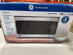 GE GCST11X1WSS 21 Inch Wide 1.1 Cu. Ft. 950 Watt Countertop Microwave with Touch Controls