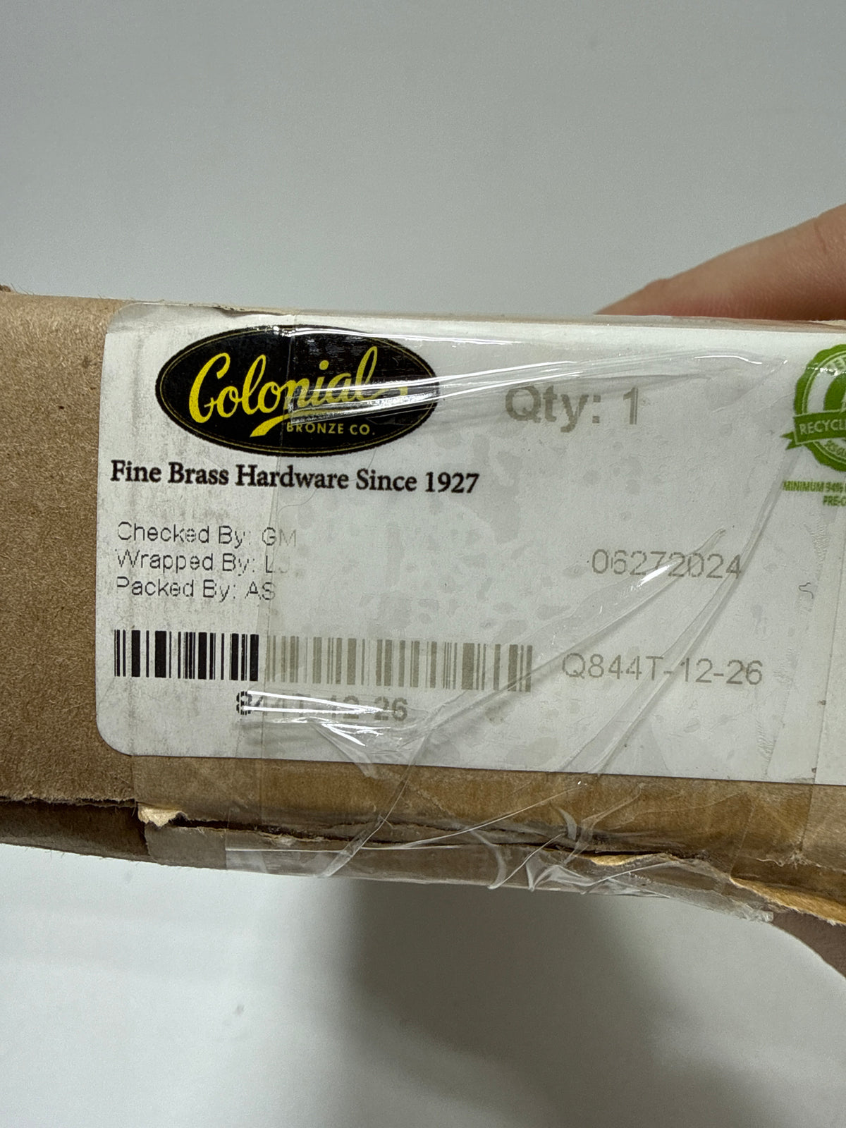Colonial Bronze 844 Series 12 Inch Center to Center Handle Applinace Pull Model: 844-12-26