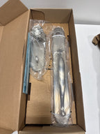 Emtek Link Emtek Sgl Cyl, Wilmington Tub Ent, Old Town Clear Knob, US15A