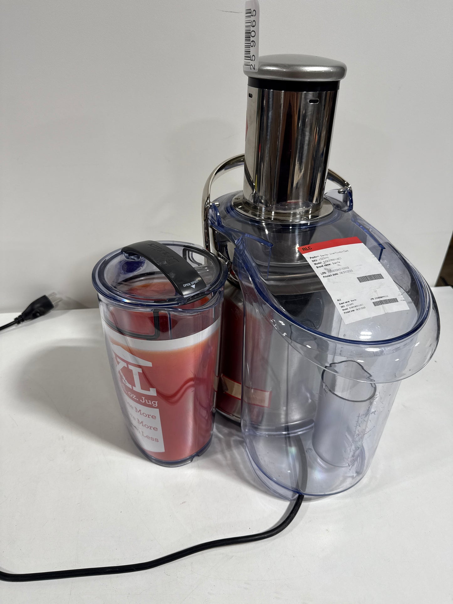 Scratch & Dent Breville the Juice Fountain Cold Xl - Brushed Stainless Steel