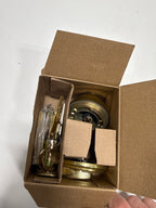 Kwikset 780.STRKP 780 Single Cylinder Keyed Entry Deadbolt from the Signature Series Polished Brass