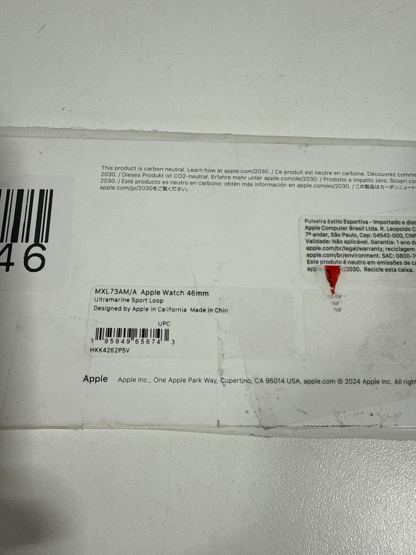 Apple 46mm Ultramarine Sport Loop