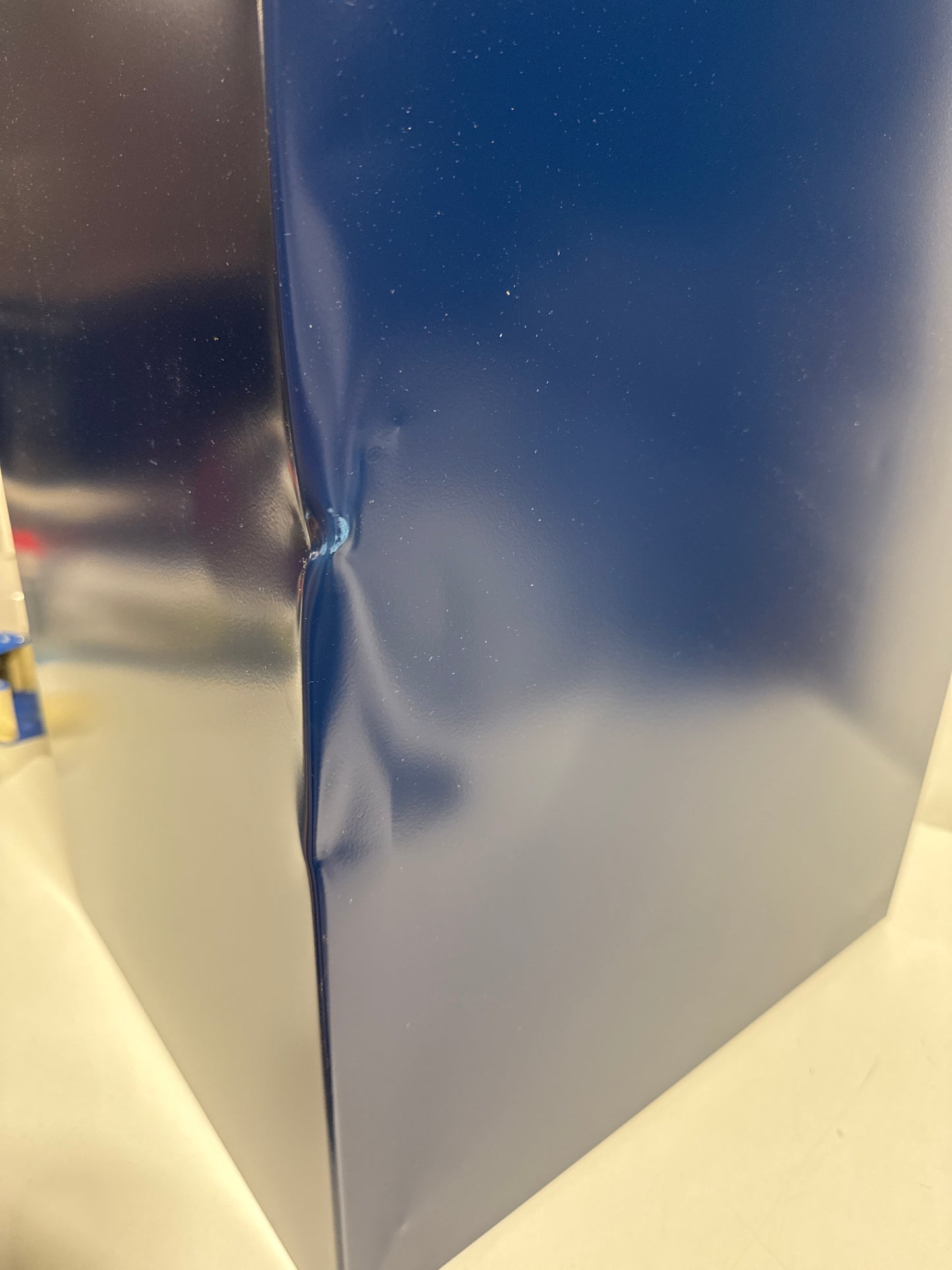 See Desc Space Solutions 18 Inch 2 Drawer Metal File Cabinet, Navy